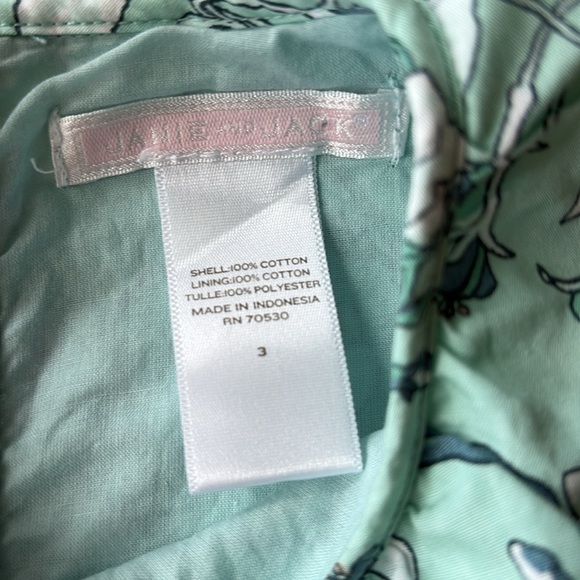 Janie and Jack girls floral dress size 3 - Picture 2 of 5